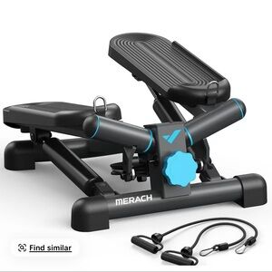 Black and Blue Mini Stepper